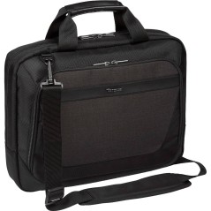 Targus CitySmart 14" Laptop Bag - Stylish, Durable Polyester & Polyurethane in Black and Grey – Perfect for Professionals!